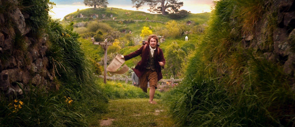 bilbo baggins from the hobbit going on an adventure,