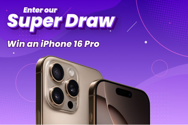 Win an iPhone 16 Pro on One Lottery this October